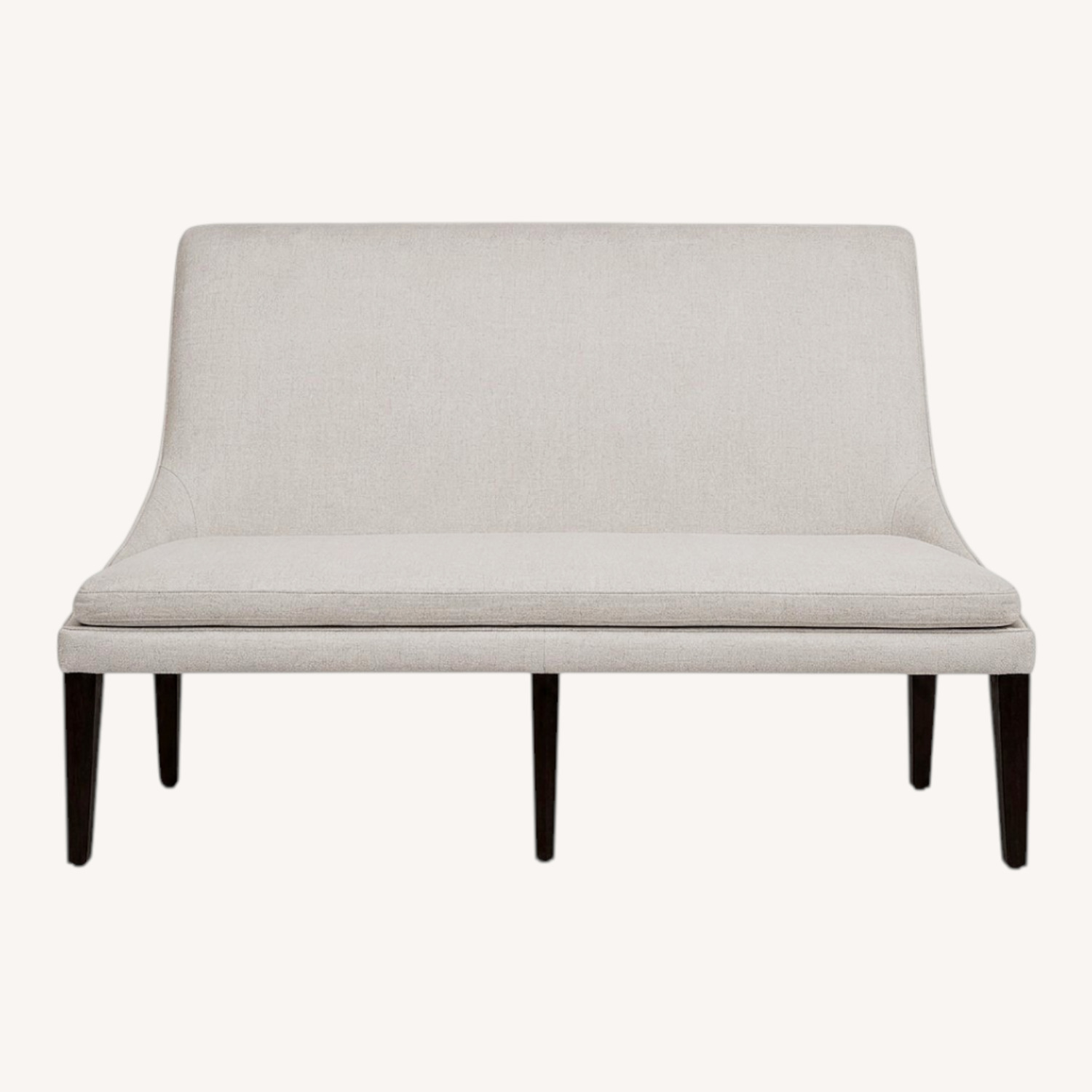 Arhaus Rhen Natural Fabric Bench - image-0