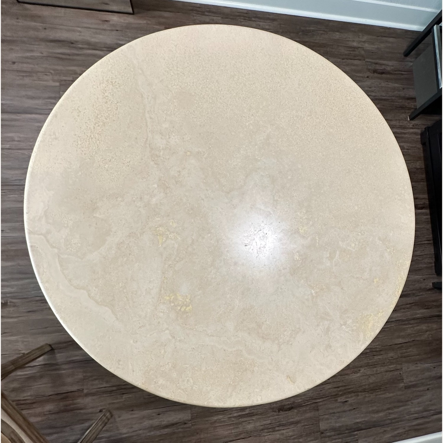Vintage Kreiss Natural Travertine Dining Table - image-9