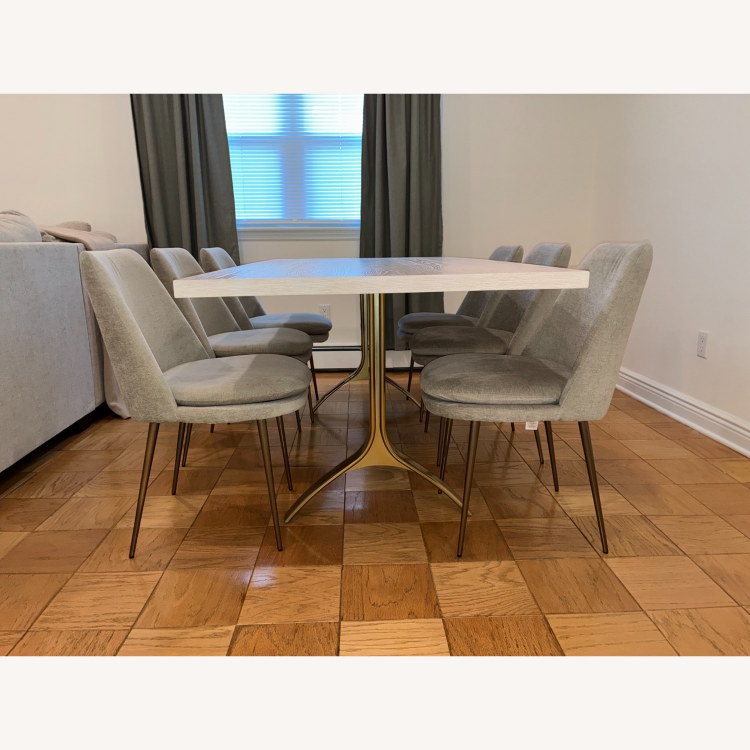 West Elm Avery Dining Table + 6 Chairs - image-3