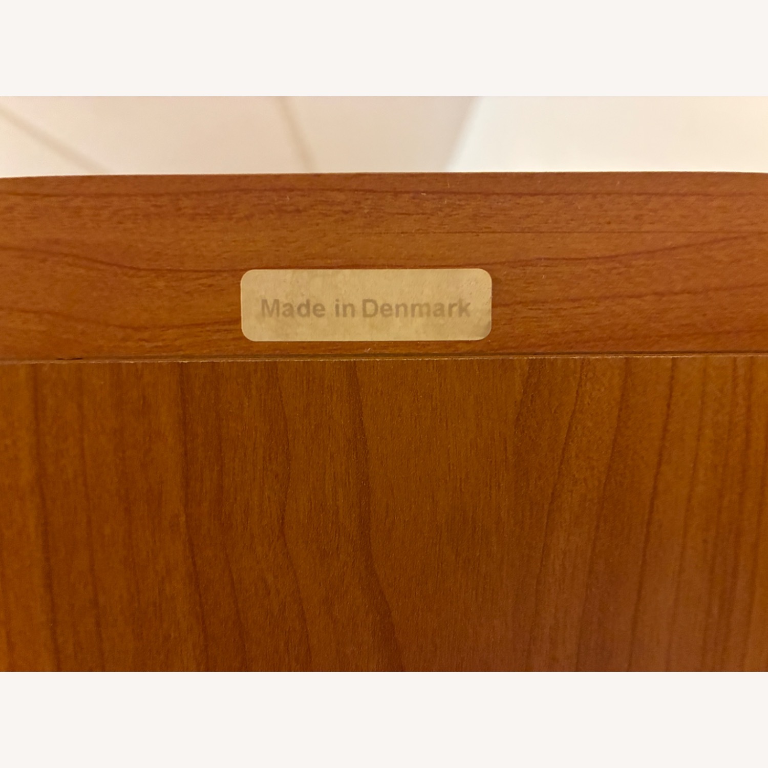 Dark Brown Wood Veneer Bookcase - image-6