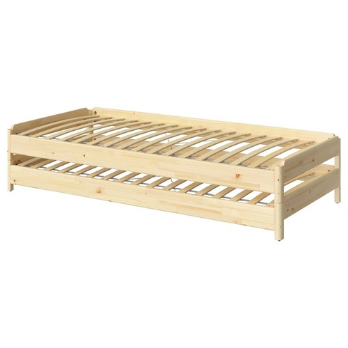 Used Stackable Twin Bedframes / Daybed, Ikea Utaker for sale on AptDeco