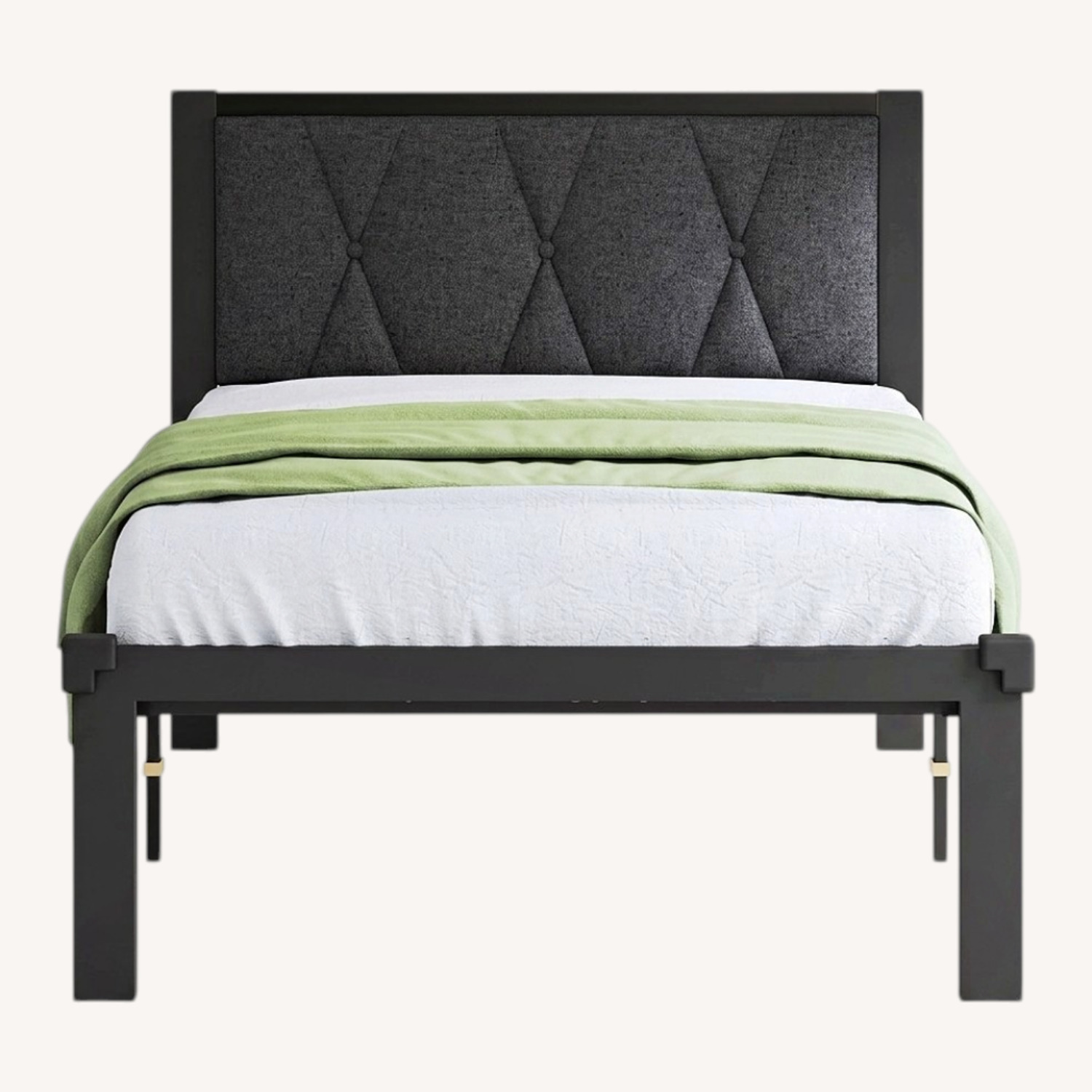 Amazon Twin Size Metal Platform Bed Frame - image-0