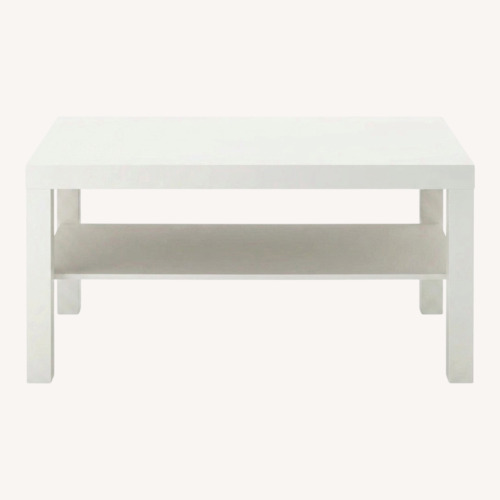 Used IKEA White Coffee Table for sale on AptDeco