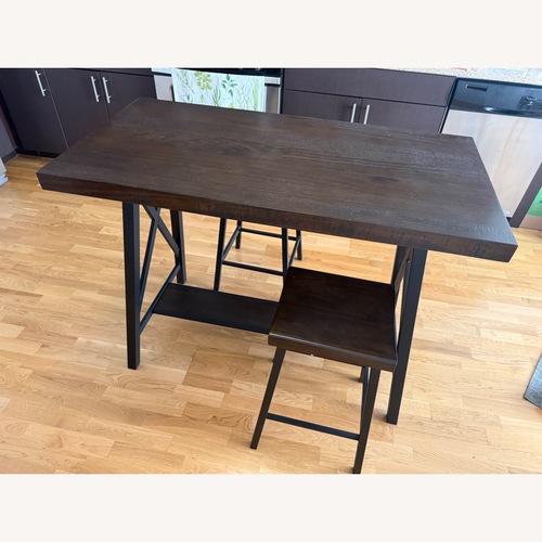 Used Wayfair Modern Counter Height Dining Set for sale on AptDeco