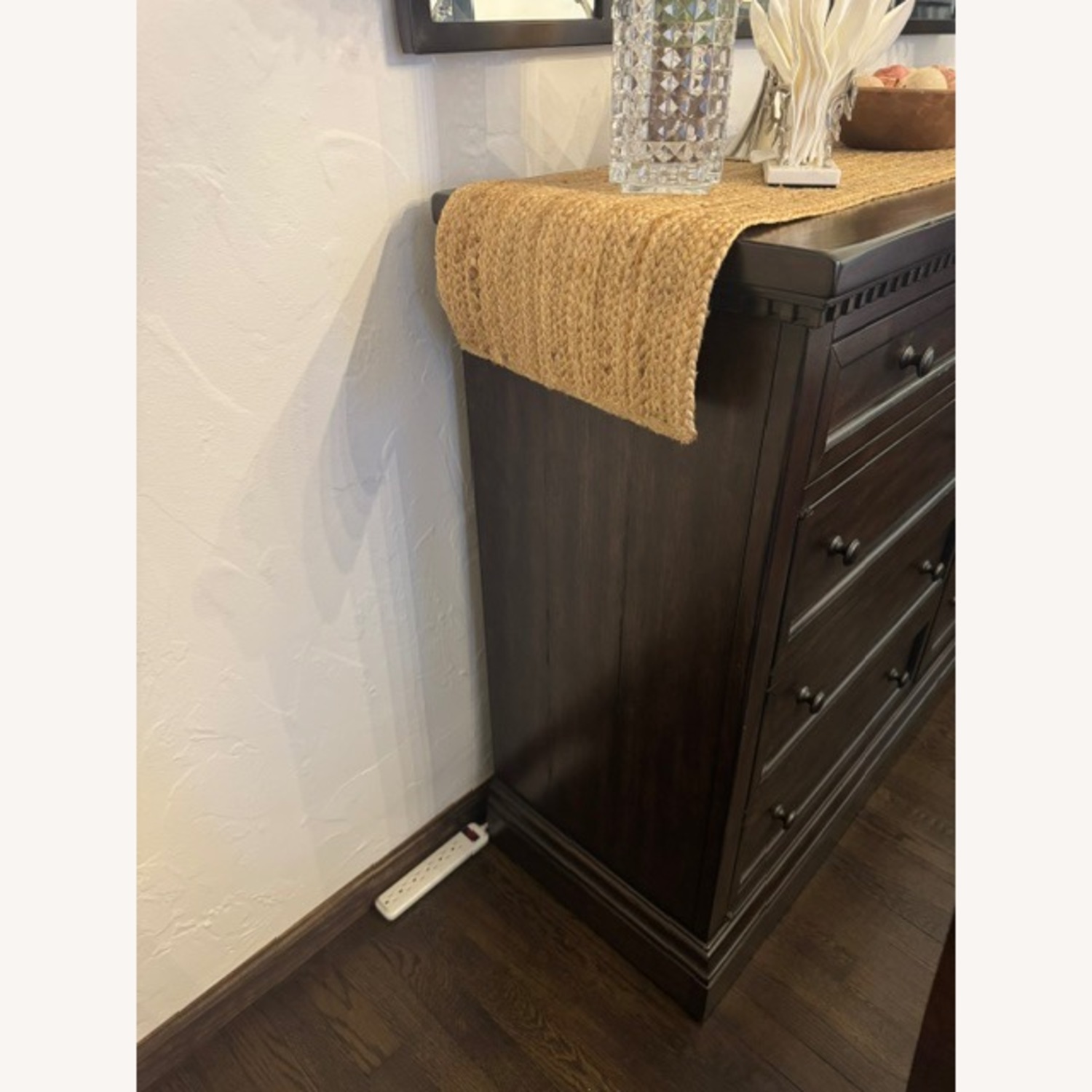 Pottery Barn Banks Dark Brown Wood Dining Sets - image-5
