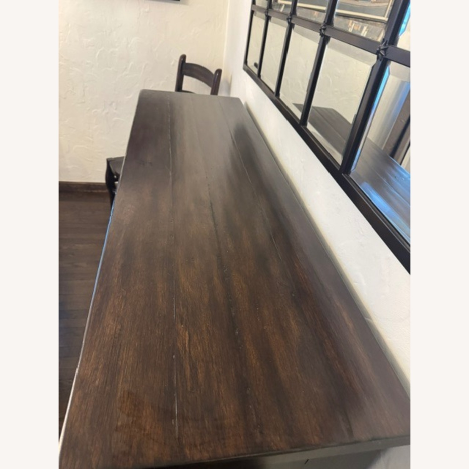 Pottery Barn Banks Dark Brown Wood Dining Sets - image-4