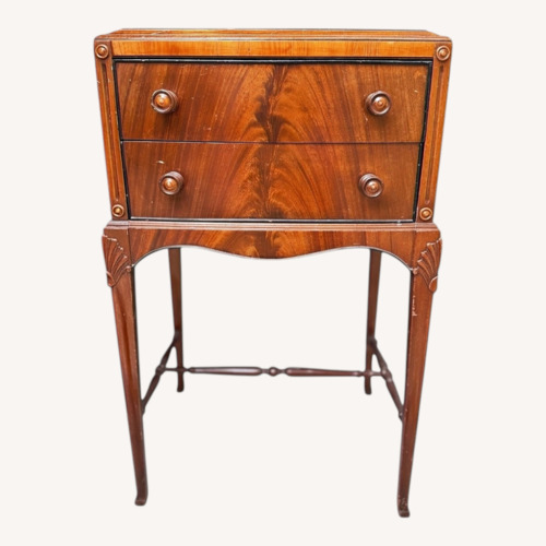 Used Berkey & Gay Furniture Co. Dark Brown Nightstand for sale on AptDeco