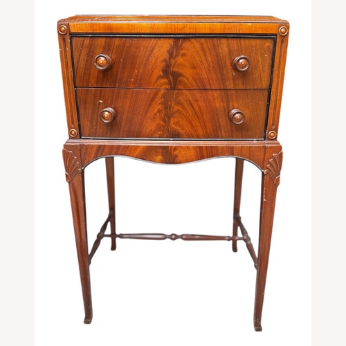 Used Berkey & Gay Furniture Co. Dark Brown Nightstand for sale on AptDeco