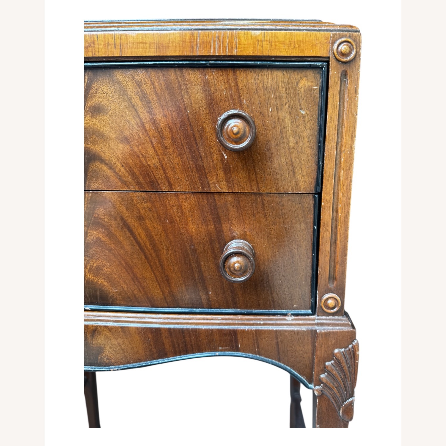 Berkey & Gay Furniture Co. Dark Brown Nightstand - image-6