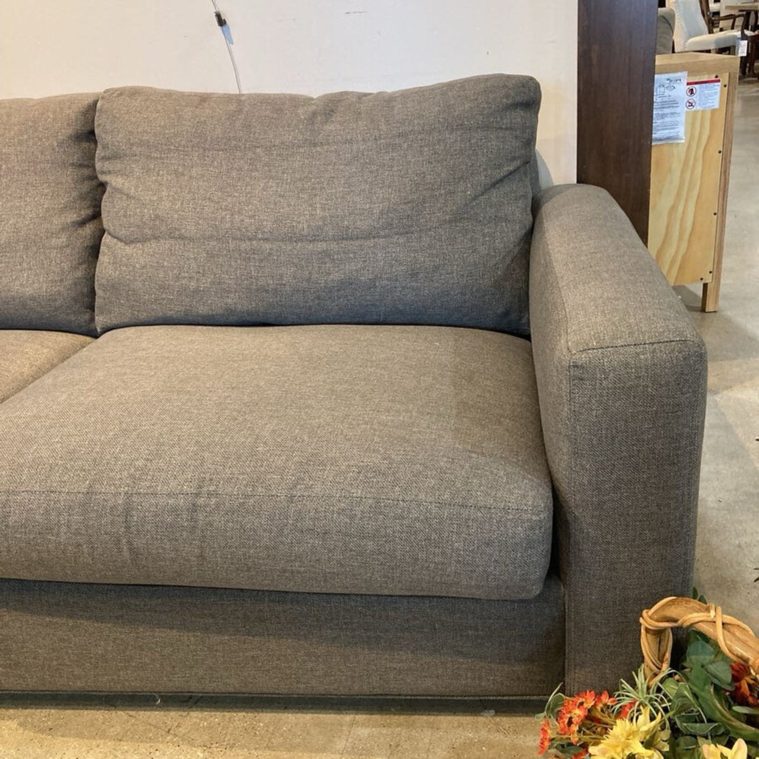 Room & Board Metro Left Facing Sectional Gray - image-3