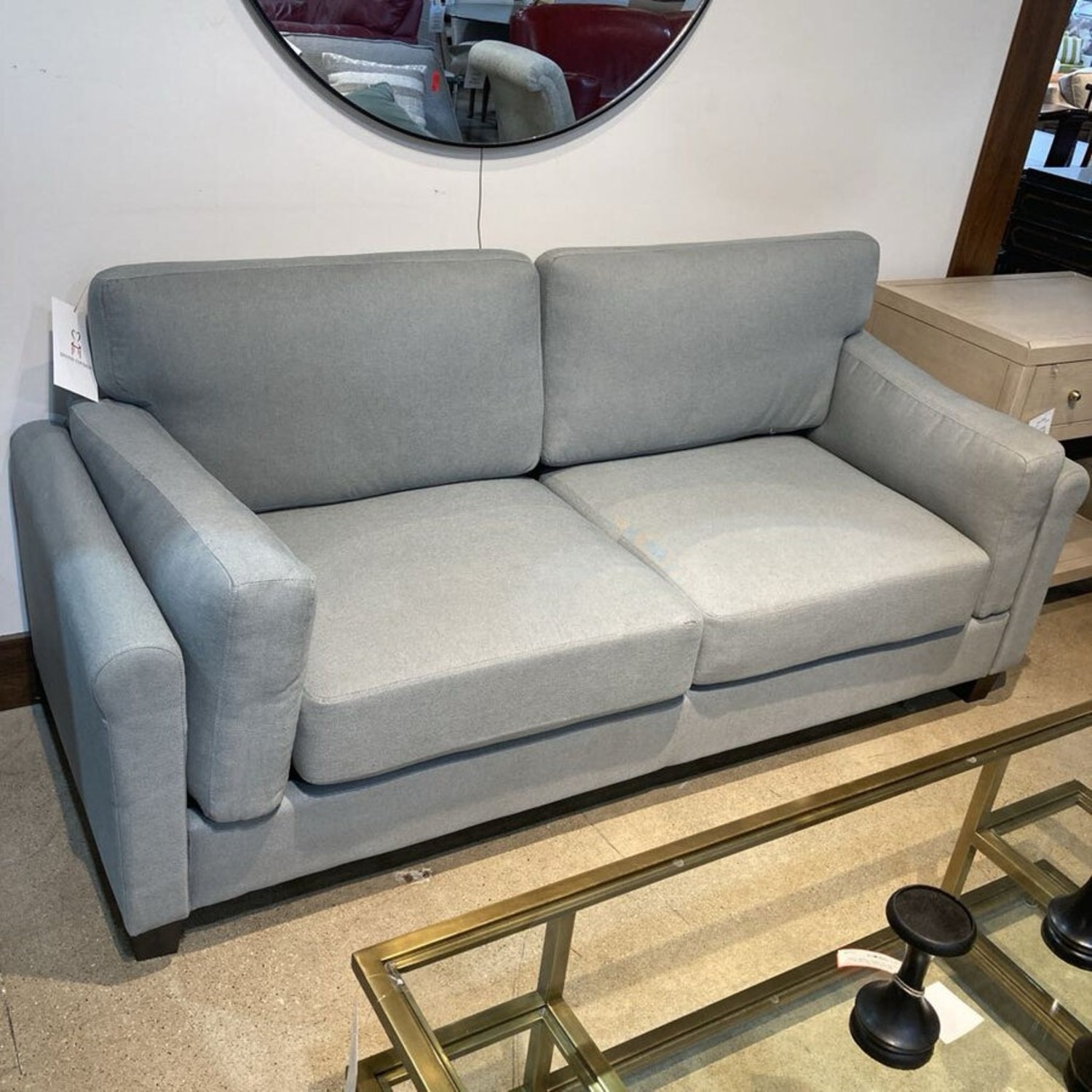 Farati Modern Upholstered Sofa Gray - image-1