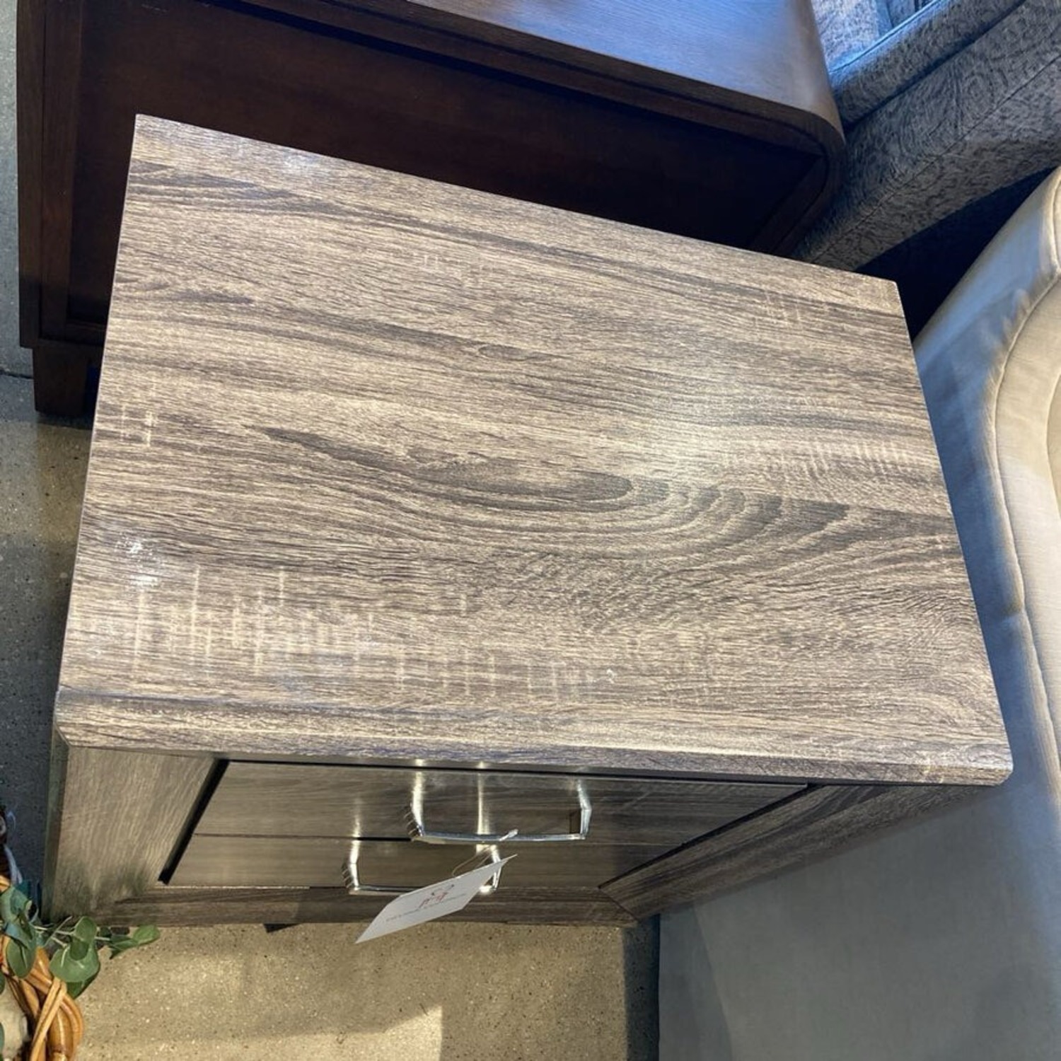 Coaster Kauffman 2-Drawer Nightstand Washed Taupe - image-6