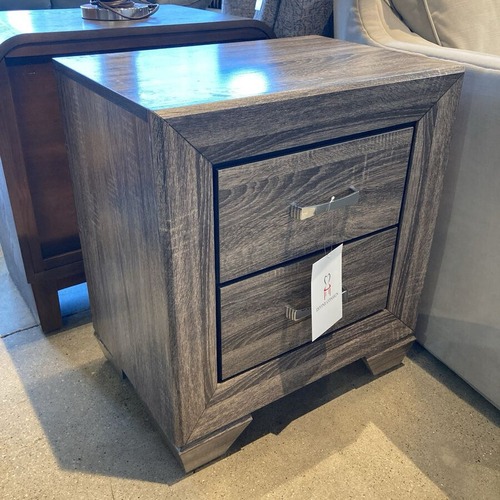 Used Coaster Kauffman 2-Drawer Nightstand Washed Taupe for sale on AptDeco