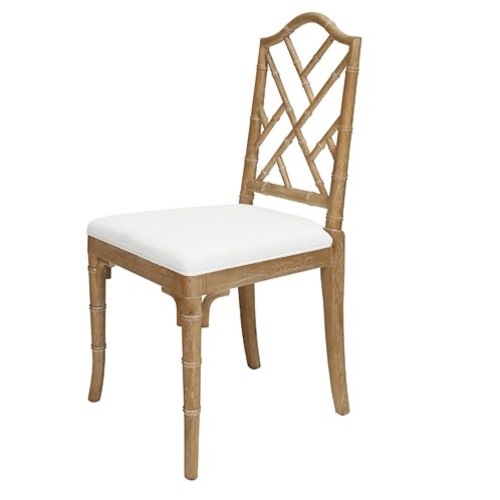 Used Fairfield Bamboo Coral Dining Chair Set of 8 for sale on AptDeco