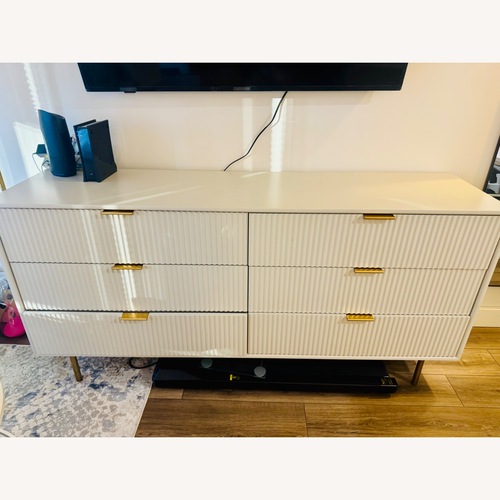 Used West Elm White Dresser for sale on AptDeco