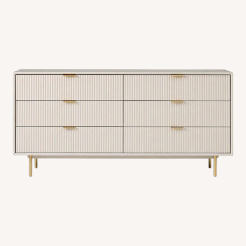 Used West Elm White Dresser for sale on AptDeco
