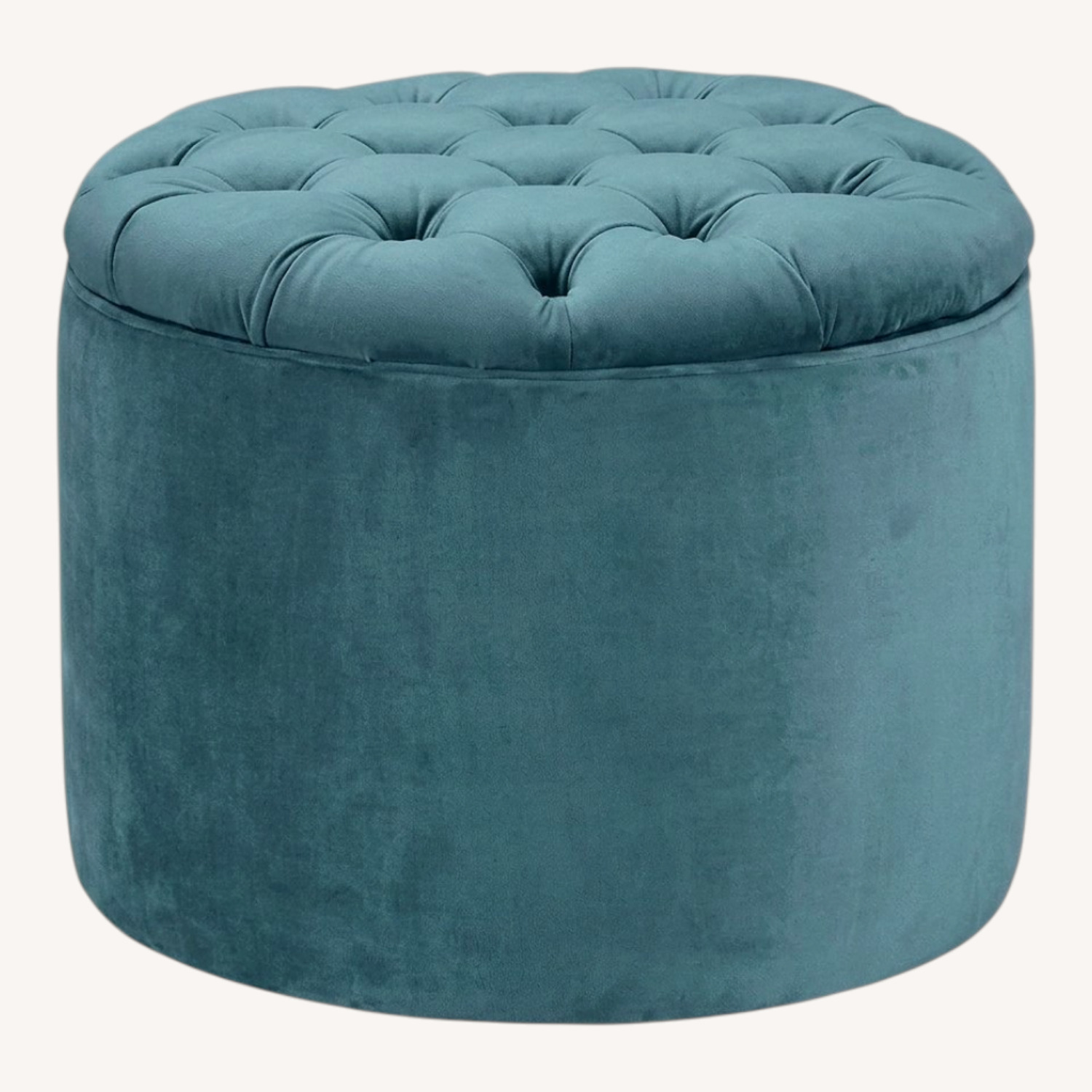 Green Storage Ottoman - image-0