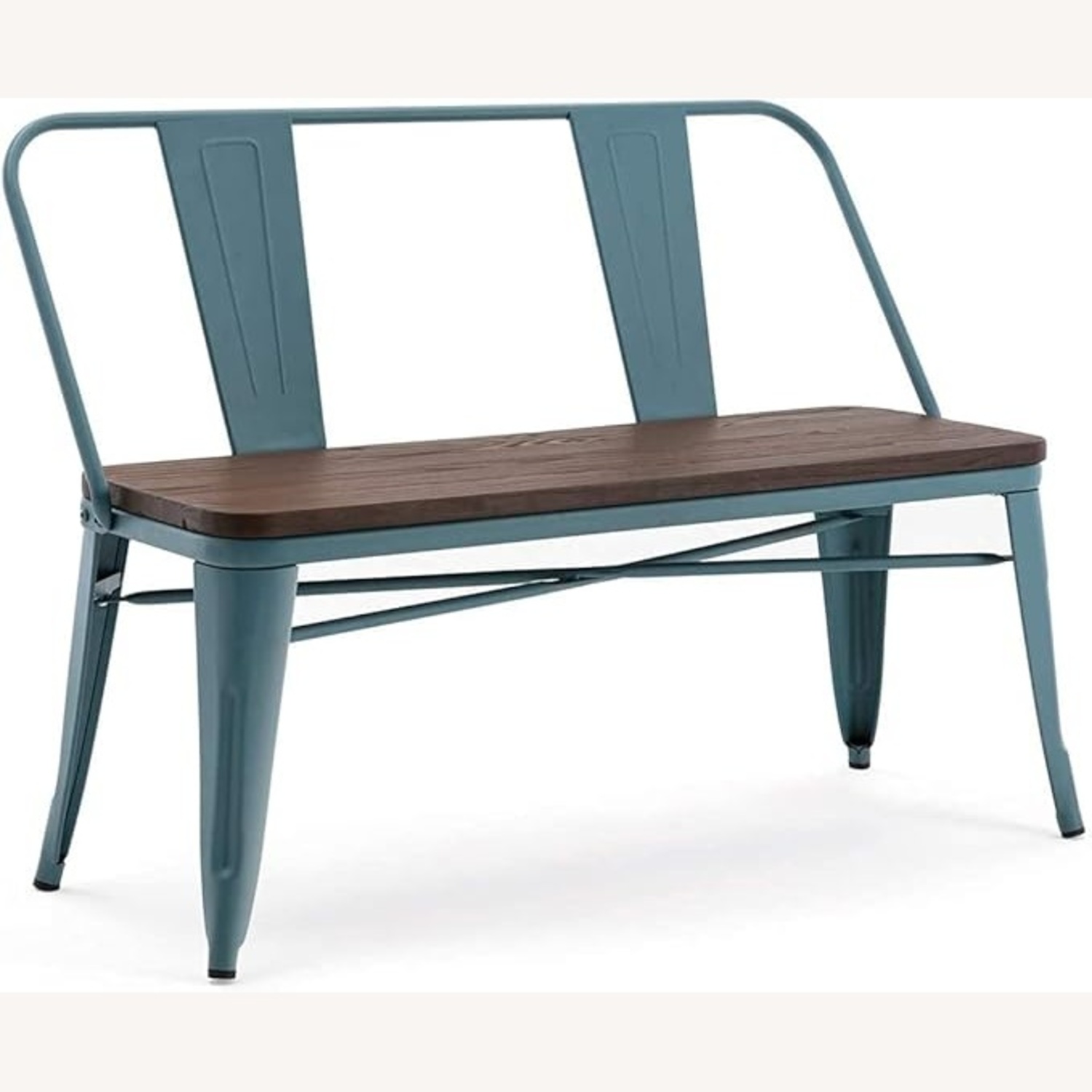 Amazon YOLENY Teal Blue Dining Bench - image-4