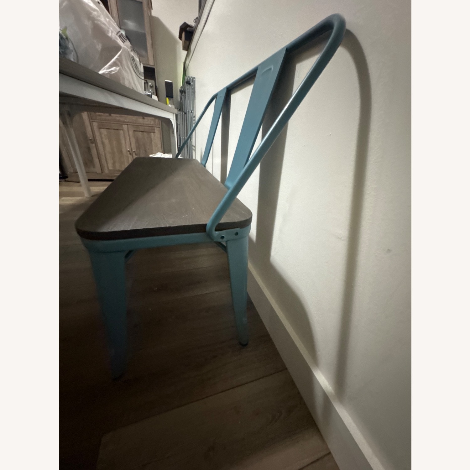 Amazon YOLENY Teal Blue Dining Bench - image-3