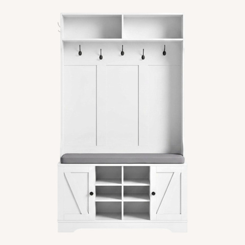 Used Wayfair White Wood Sideboard for sale on AptDeco