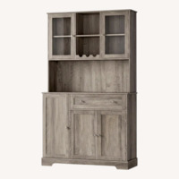 Wayfair Dark Gray Wood Sideboard
