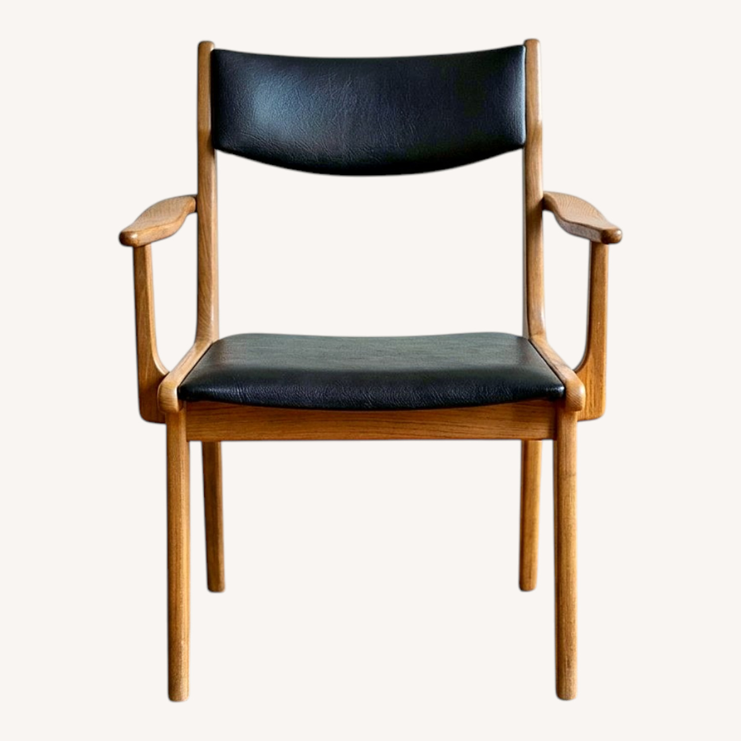 Vintage/Antique Dark Brown Dining Chairs - image-0