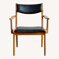 Vintage/Antique Dark Brown Dining Chairs