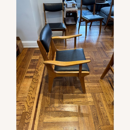Used Vintage/Antique Dark Brown Dining Chairs for sale on AptDeco