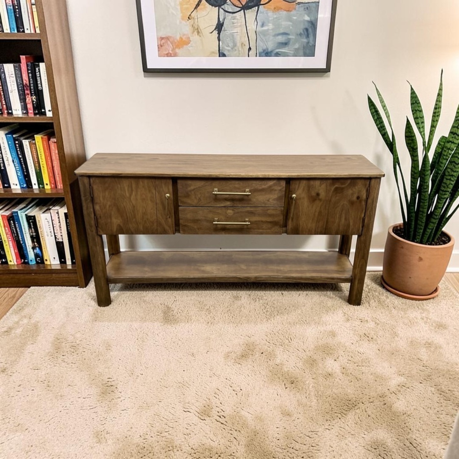 Birch Lane Quinn Solid Wood Console Table - image-1