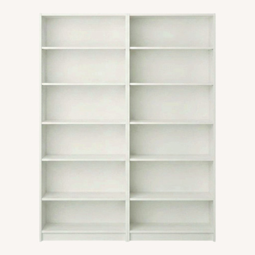 Used IKEA Billy White Bookcase for sale on AptDeco