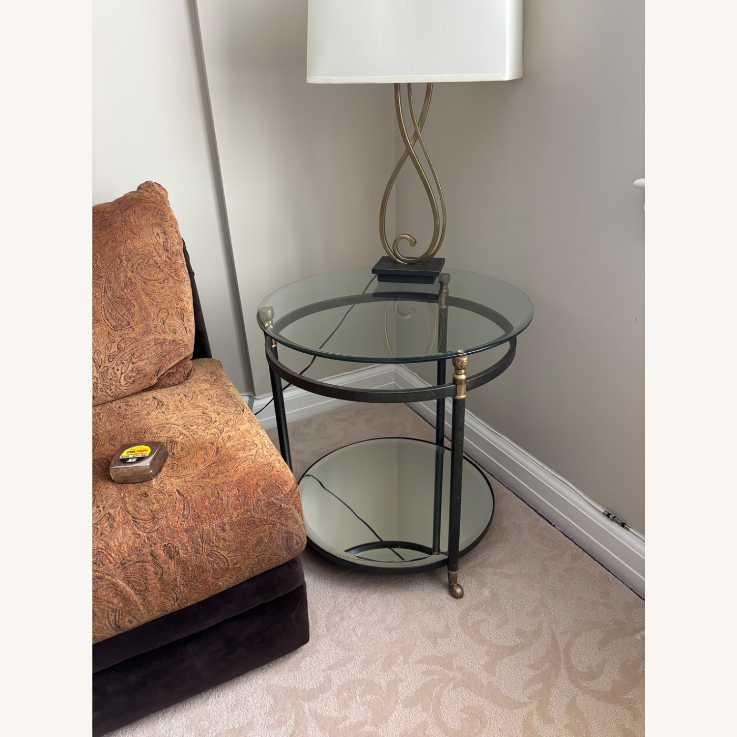 Glass Side Table - image-3