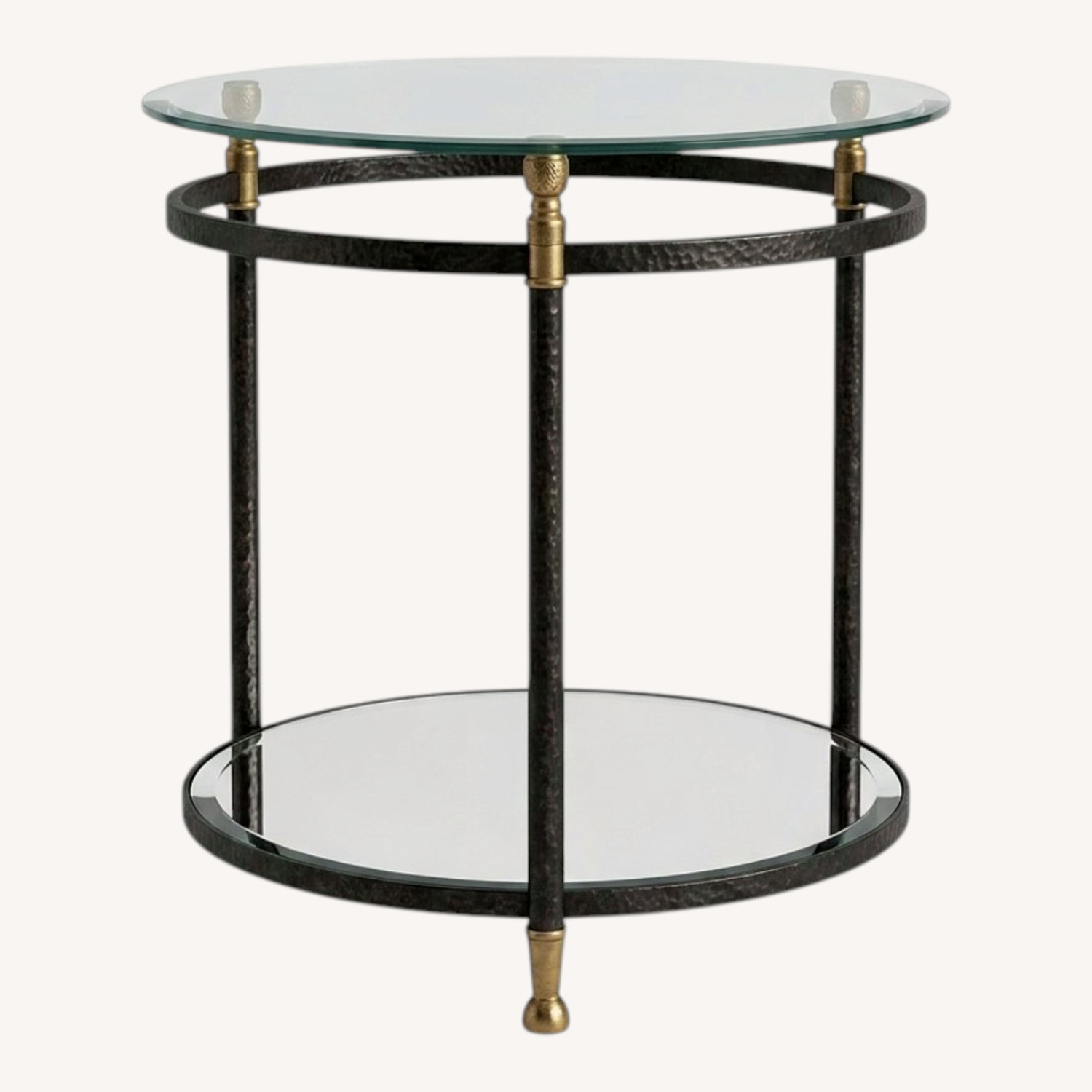 Glass Side Table - image-0