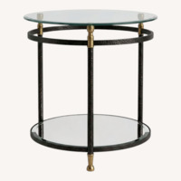 Glass Side Table