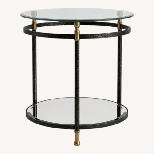 Used Glass Side Table for sale on AptDeco