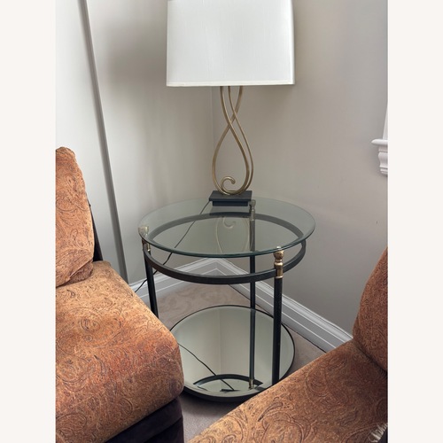 Used Glass Side Table for sale on AptDeco