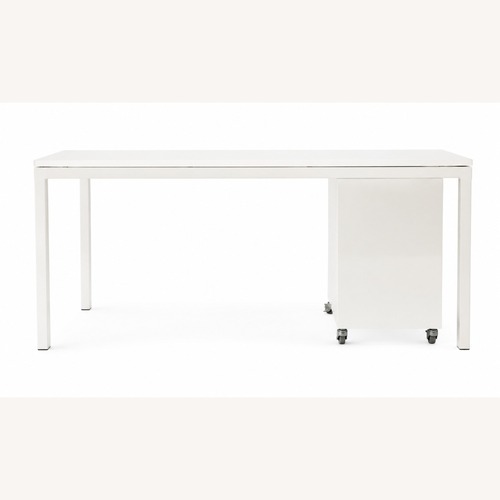 Used IKEA White Desk for sale on AptDeco