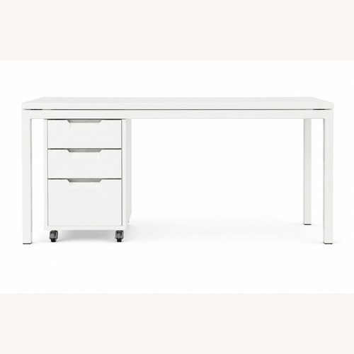 Used IKEA White Desk for sale on AptDeco