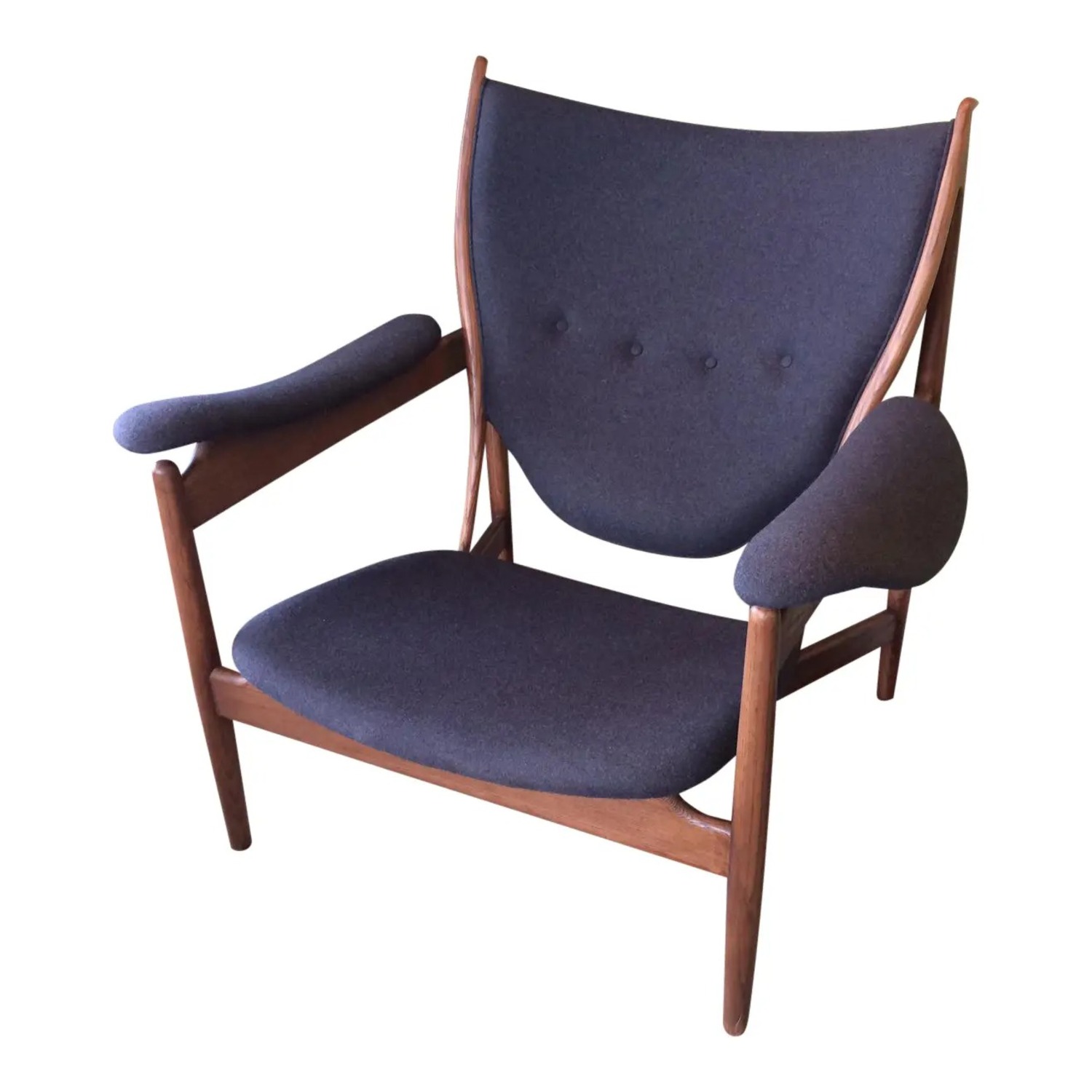 Classic Finn Juhl Style Chieftain Chair - image-6