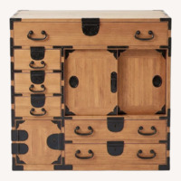 Antique Japanese Tansu Merchant Chest