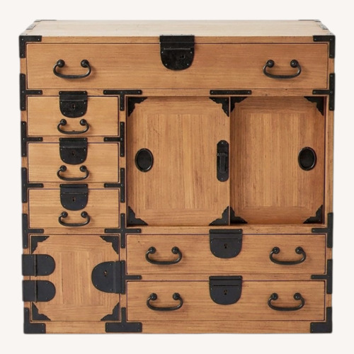 Used Antique Japanese Tansu Merchant Chest for sale on AptDeco