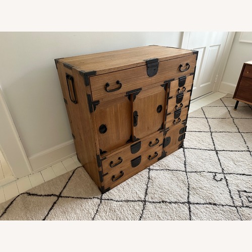 Used Antique Japanese Tansu Merchant Chest for sale on AptDeco