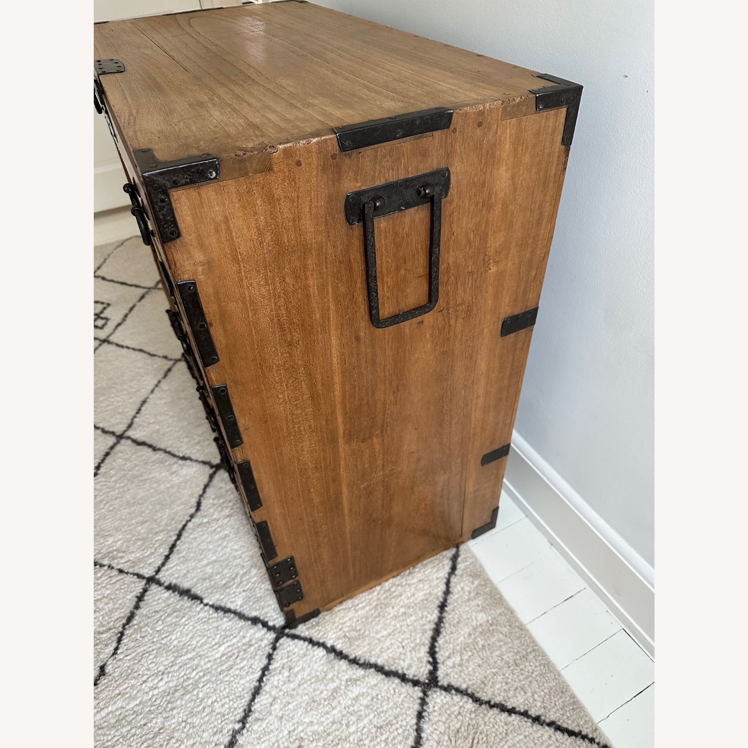 Antique Japanese Tansu Merchant Chest - image-4
