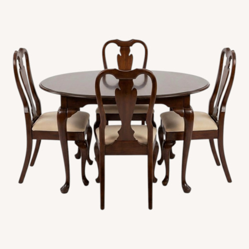 Used Cherryman Industries Wood Dining Set for sale on AptDeco