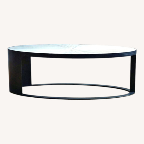 Used White Wood Coffee Table for sale on AptDeco
