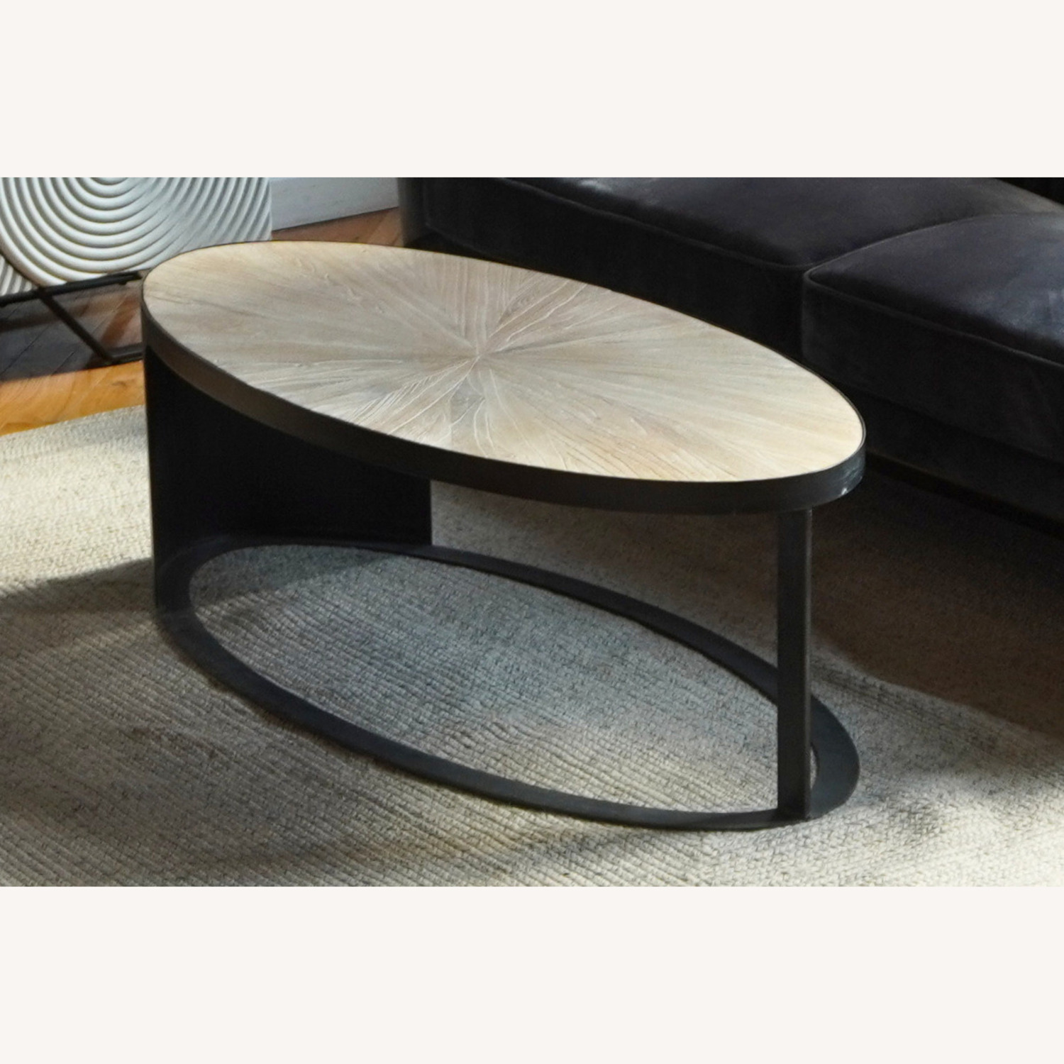 White Wood Coffee Table - image-4