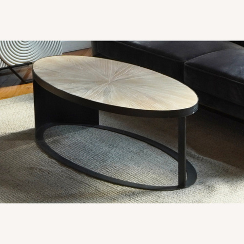 Used White Wood Coffee Table for sale on AptDeco