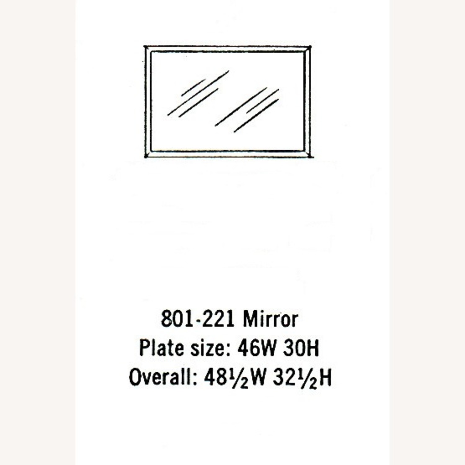 Drexel Declaration Mid 20th Century Wall Mirror - image-2