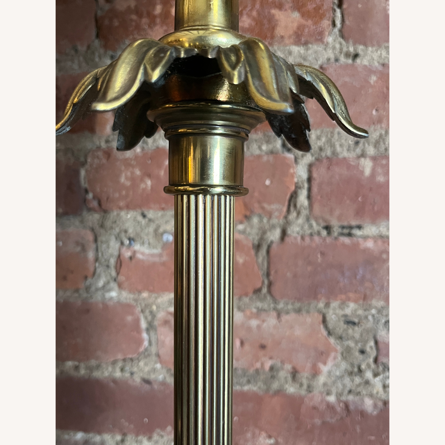 Stiffel Lamps Gold Floor Lamp - image-1