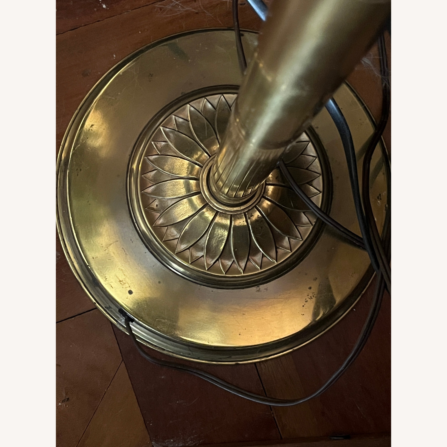 Stiffel Lamps Gold Floor Lamp - image-3