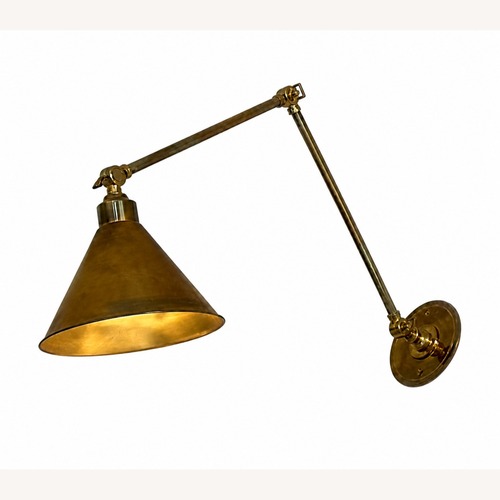 Used Ann Morris Brass Sconces for sale on AptDeco